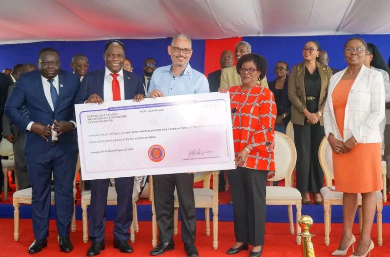 Le gouvernement haïtien soutient la sélection nationale à hauteur de 528 millions de gourdes