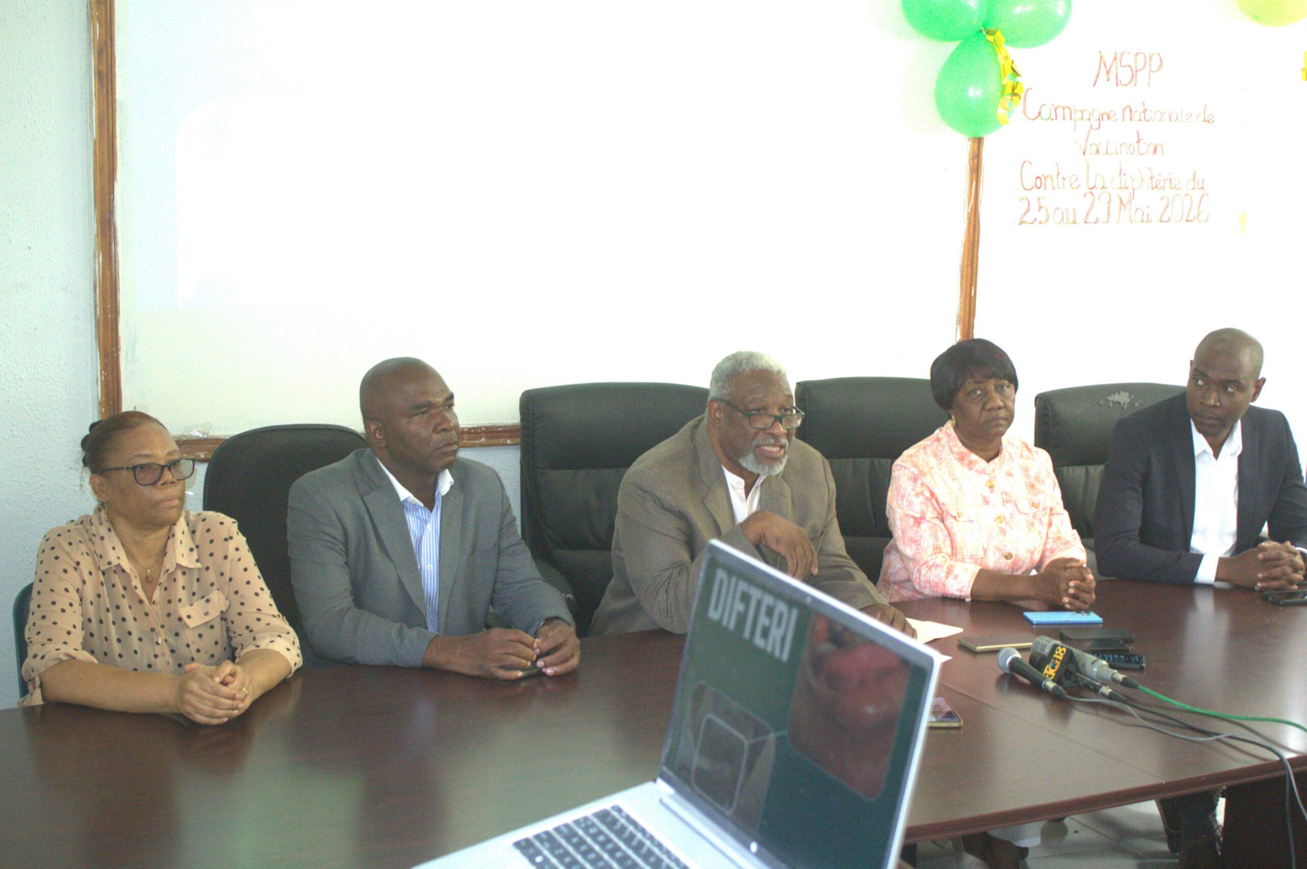 Haïti – Santé : lancement officiel de la campagne nationale de vaccination contre la diphtérie