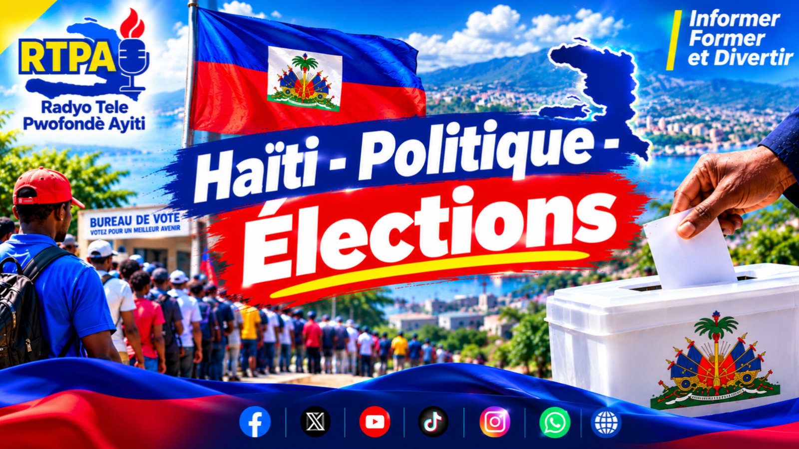 Haïti – Élections présidentielles : 16 candidats inscrits, 5 “Joseph” et zéro femme dans la liste